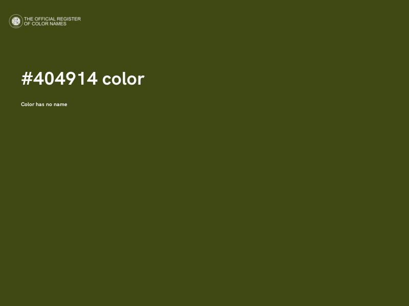 #404914 color image