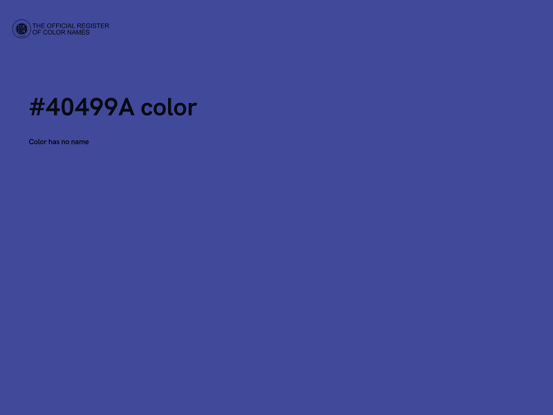 #40499A color image