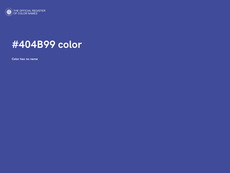 #404B99 color image