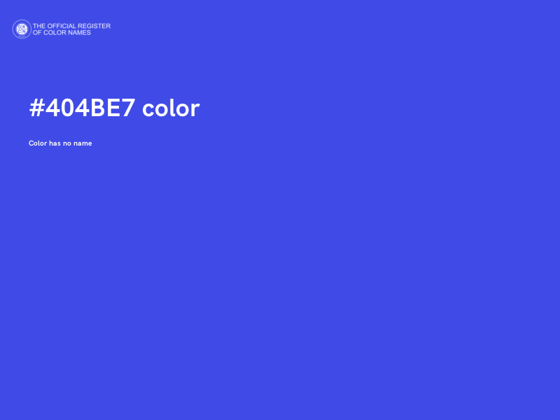 #404BE7 color image