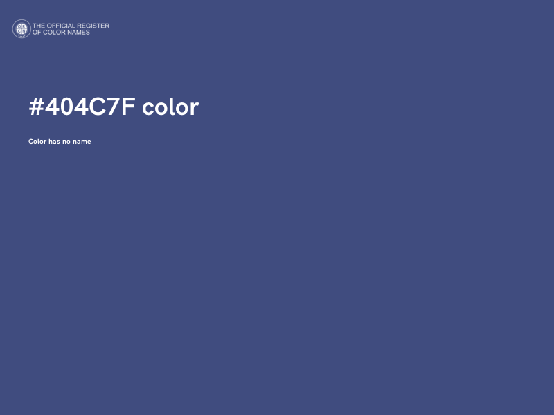 #404C7F color image