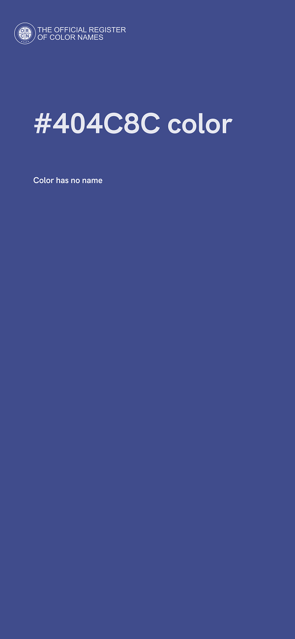 #404C8C color image