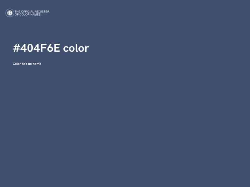 #404F6E color image
