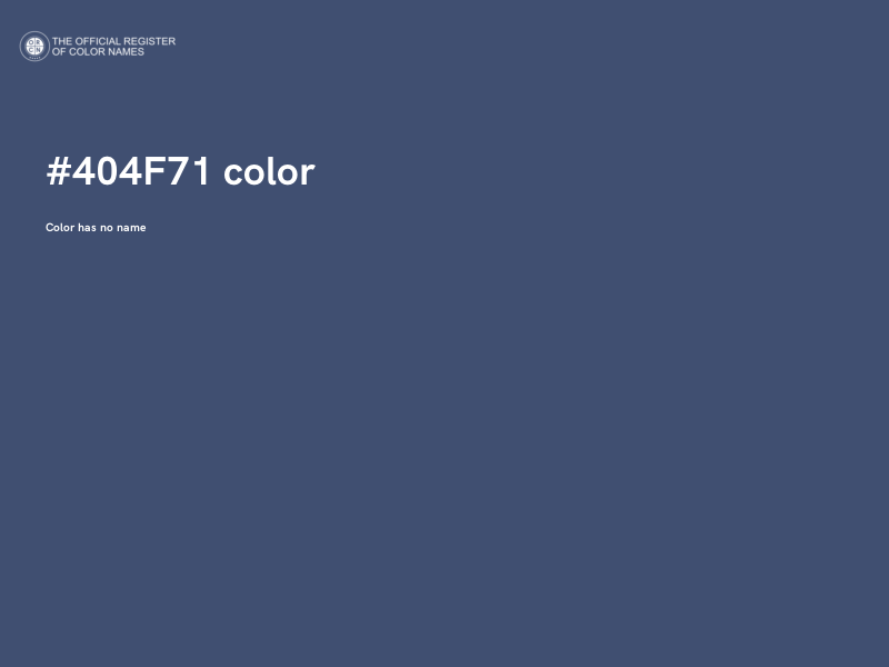 #404F71 color image