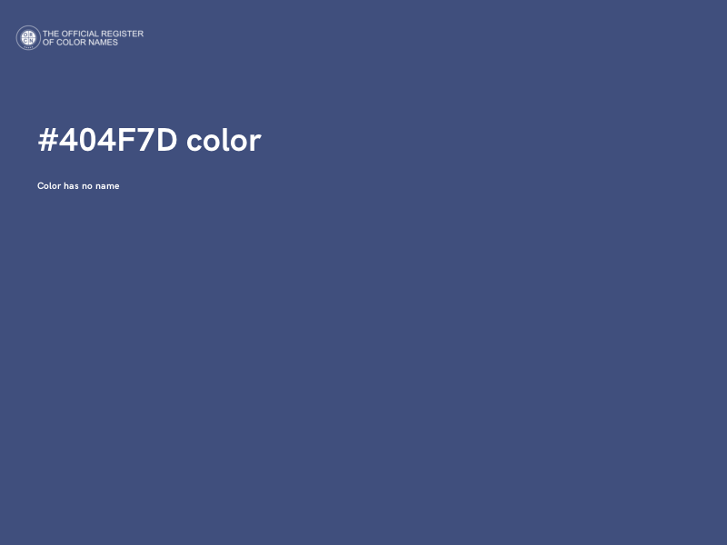 #404F7D color image