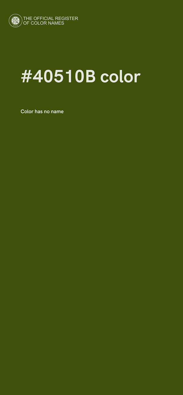 #40510B color image