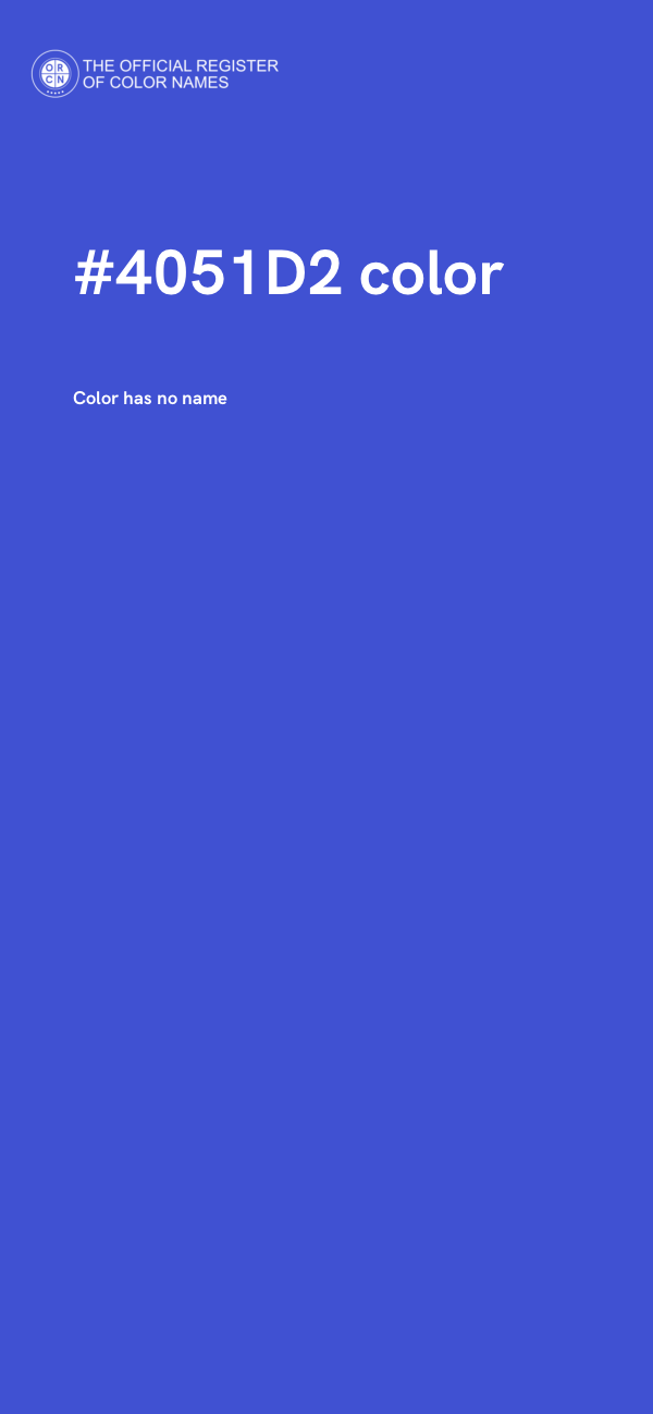 #4051D2 color image