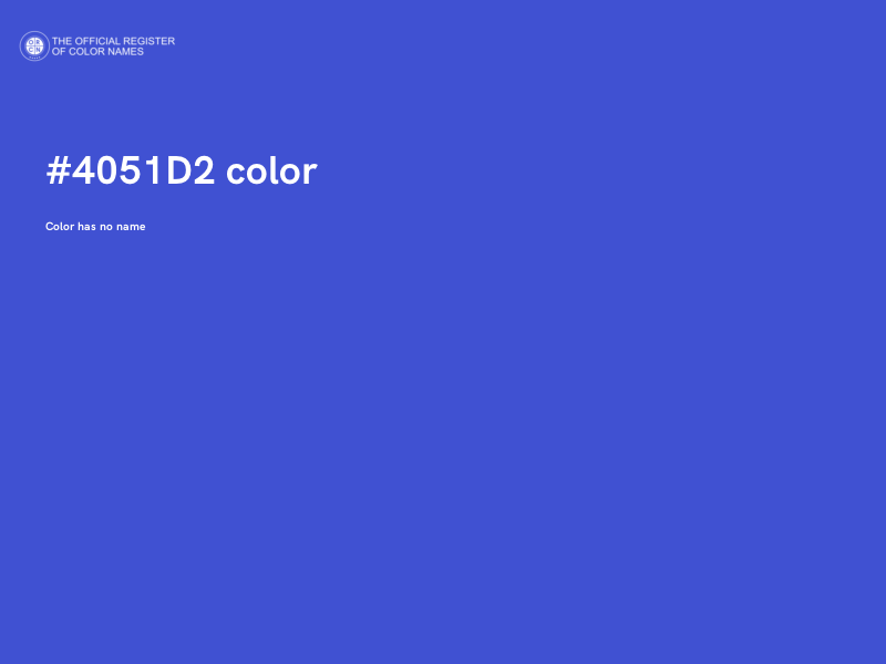 #4051D2 color image