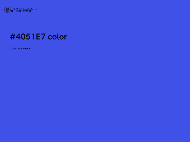 #4051E7 color image