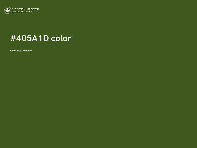 #405A1D color image