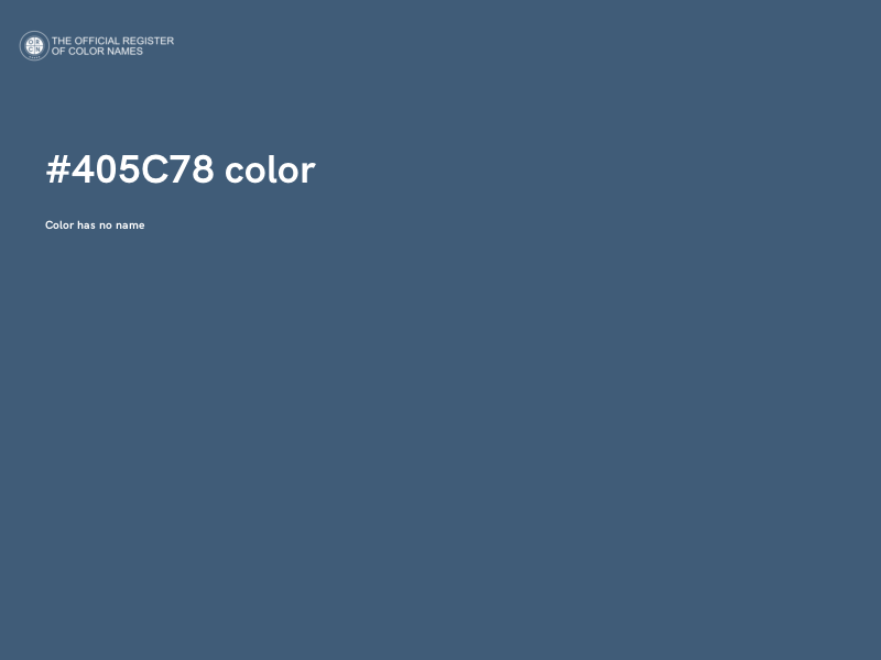 #405C78 color image