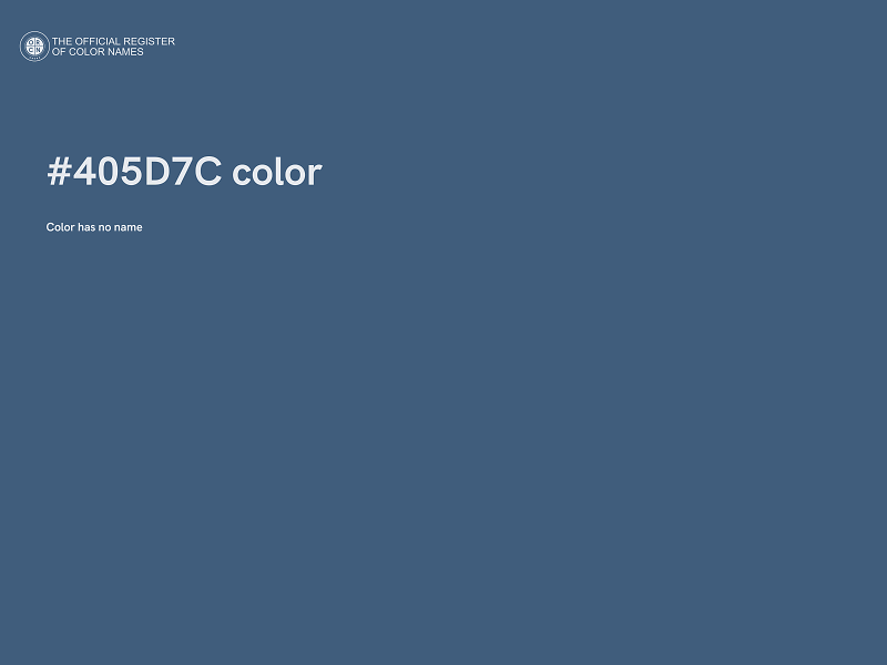 #405D7C color image