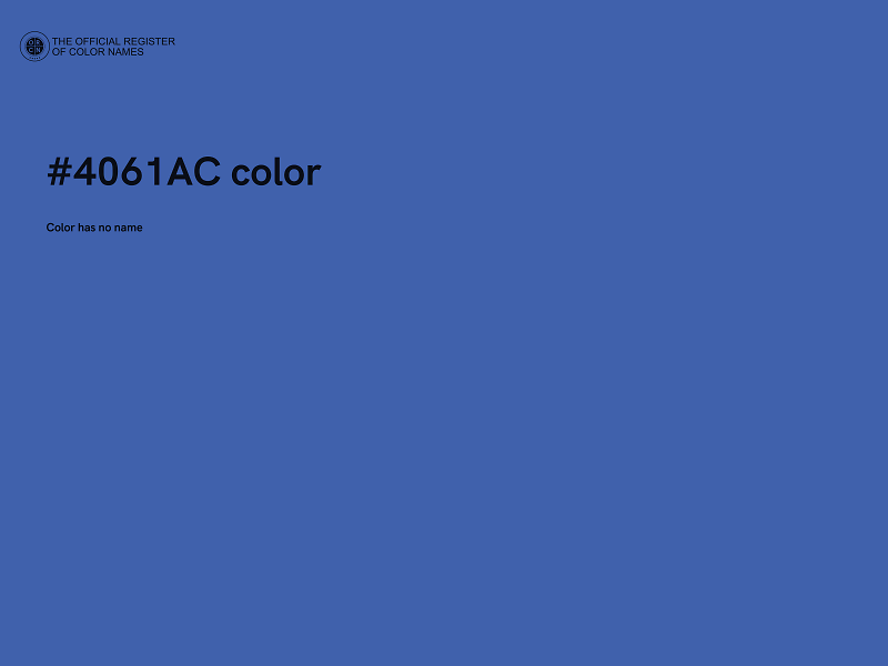 #4061AC color image