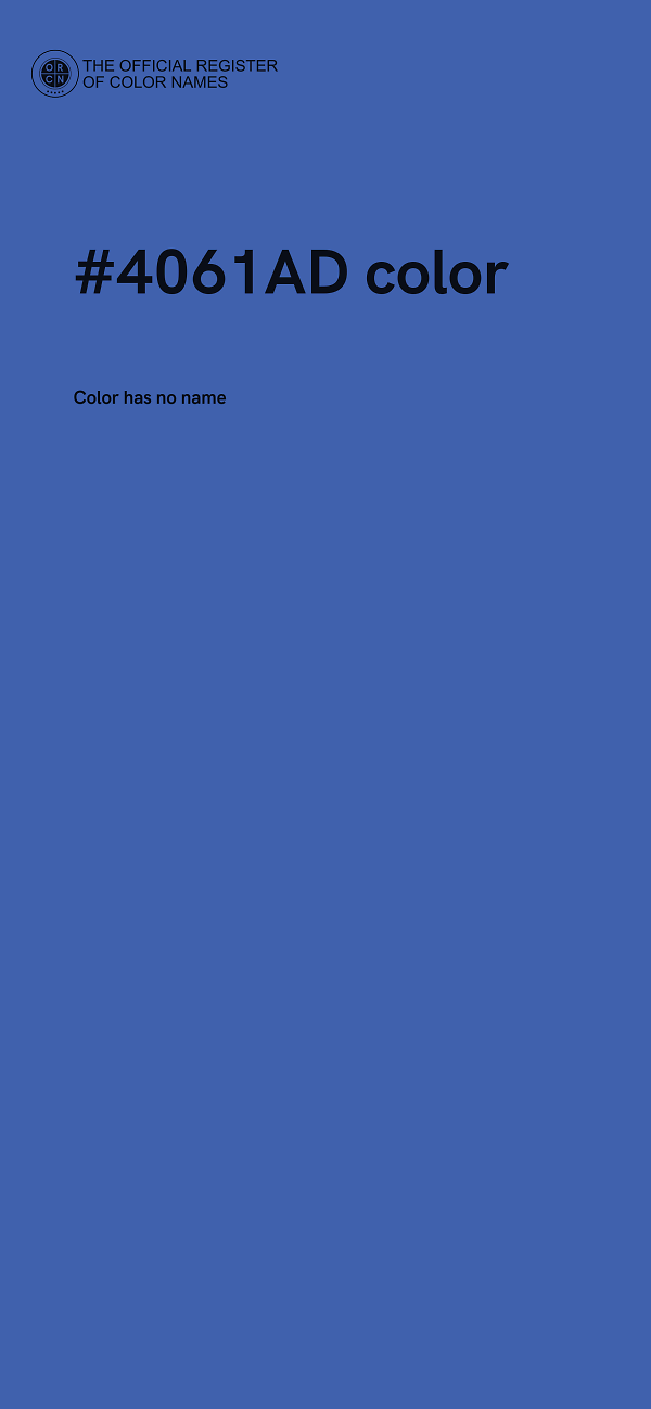 #4061AD color image