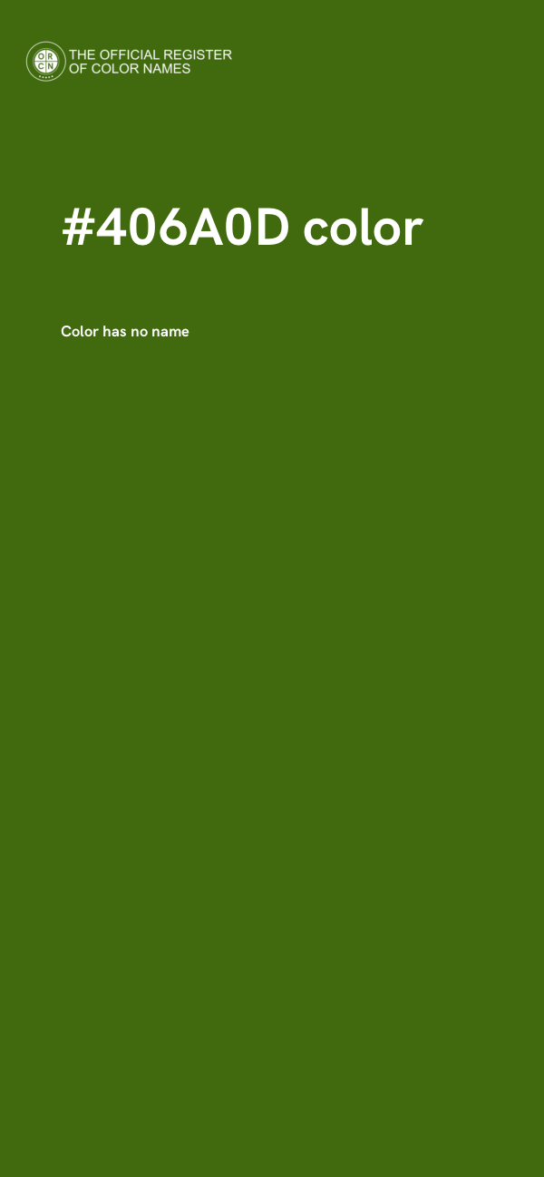 #406A0D color image