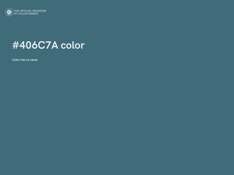 #406C7A color image