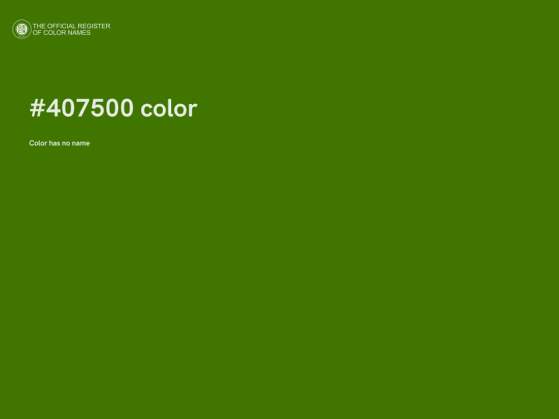 #407500 color image