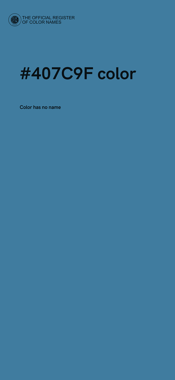 #407C9F color image