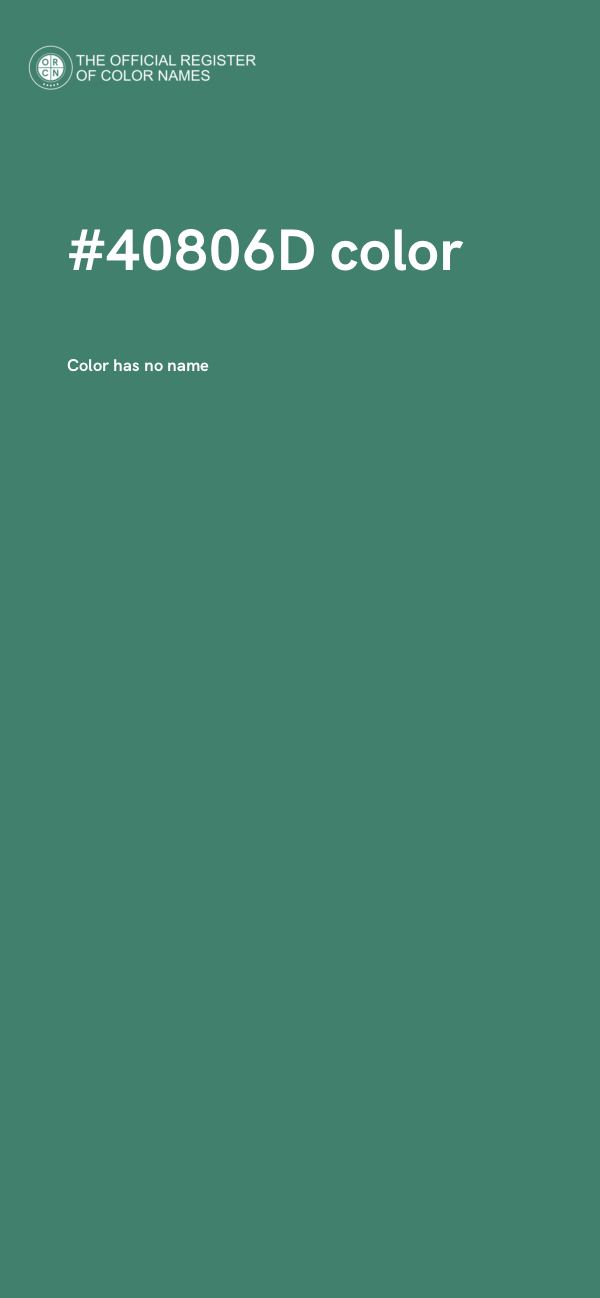 #40806D color image