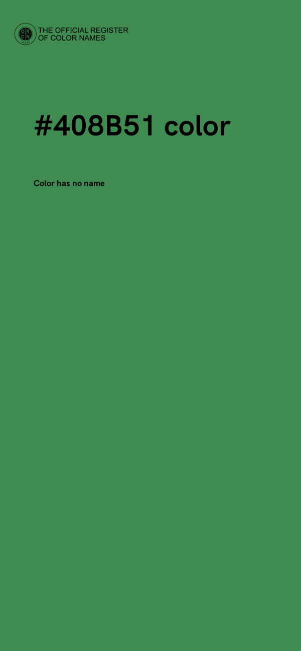 #408B51 color image