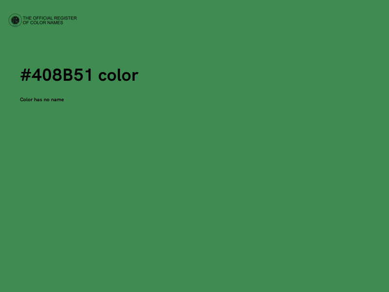 #408B51 color image