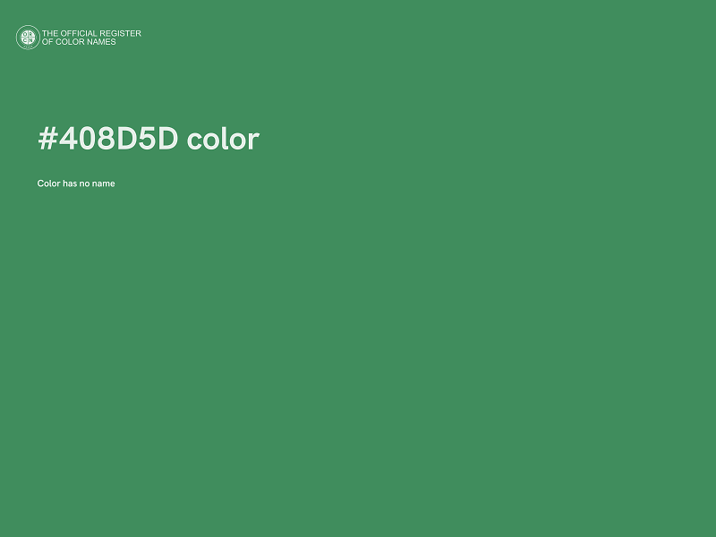 #408D5D color image