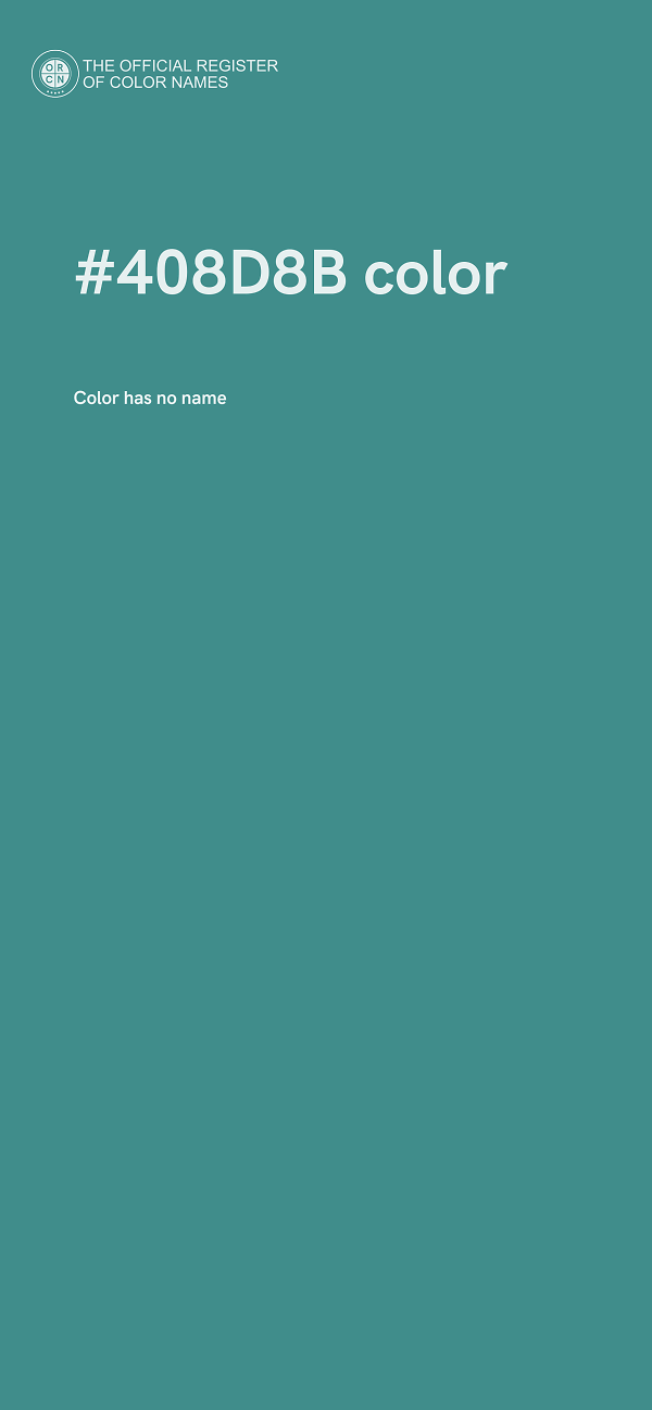 #408D8B color image