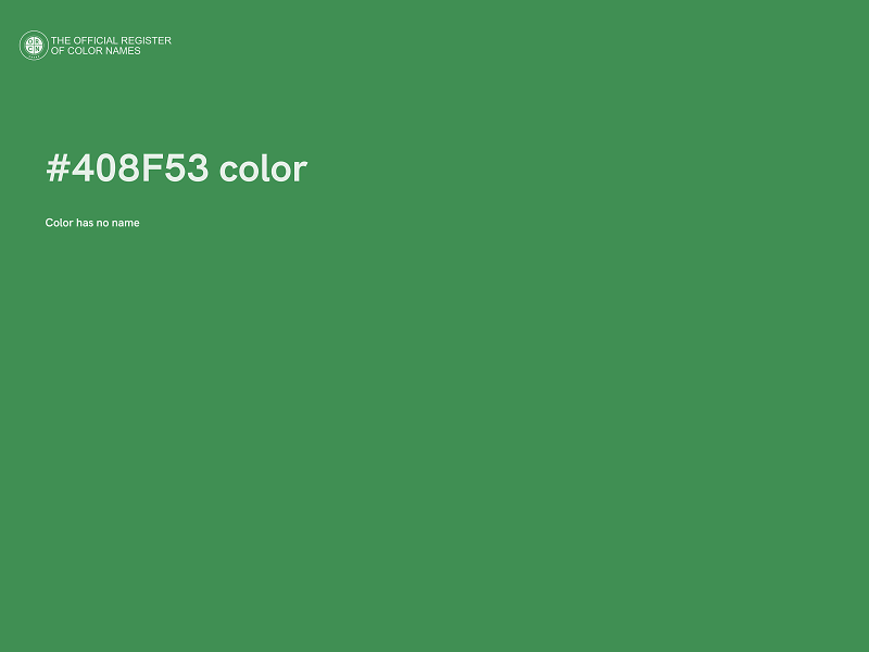 #408F53 color image
