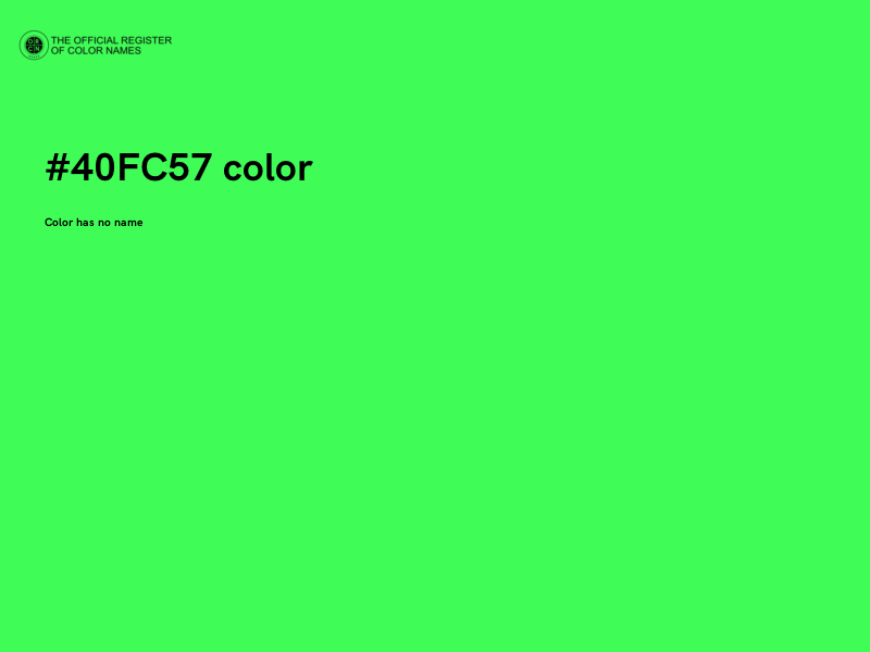 #40FC57 color image