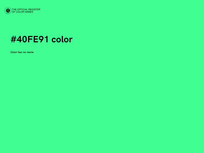 #40FE91 color image