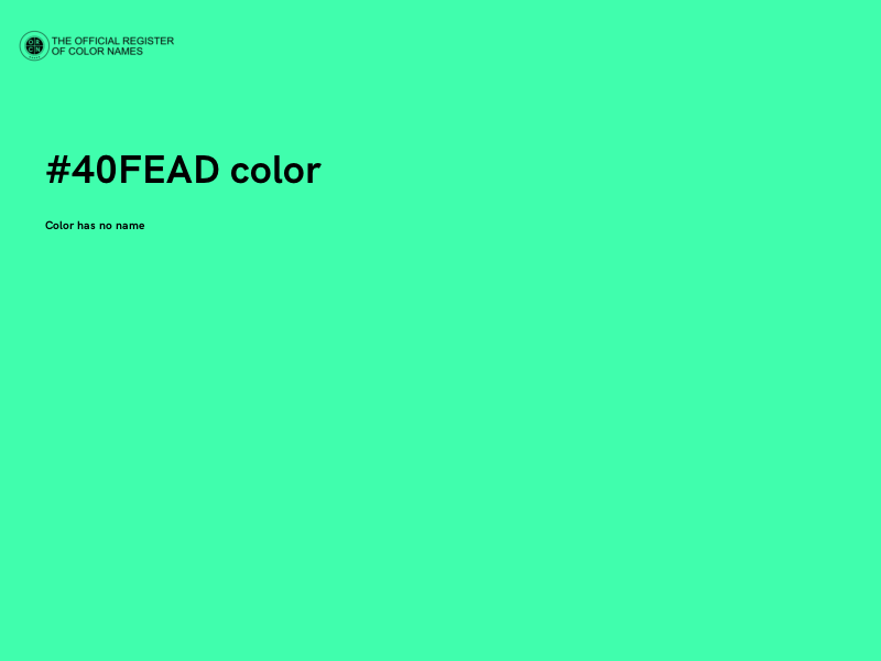 #40FEAD color image