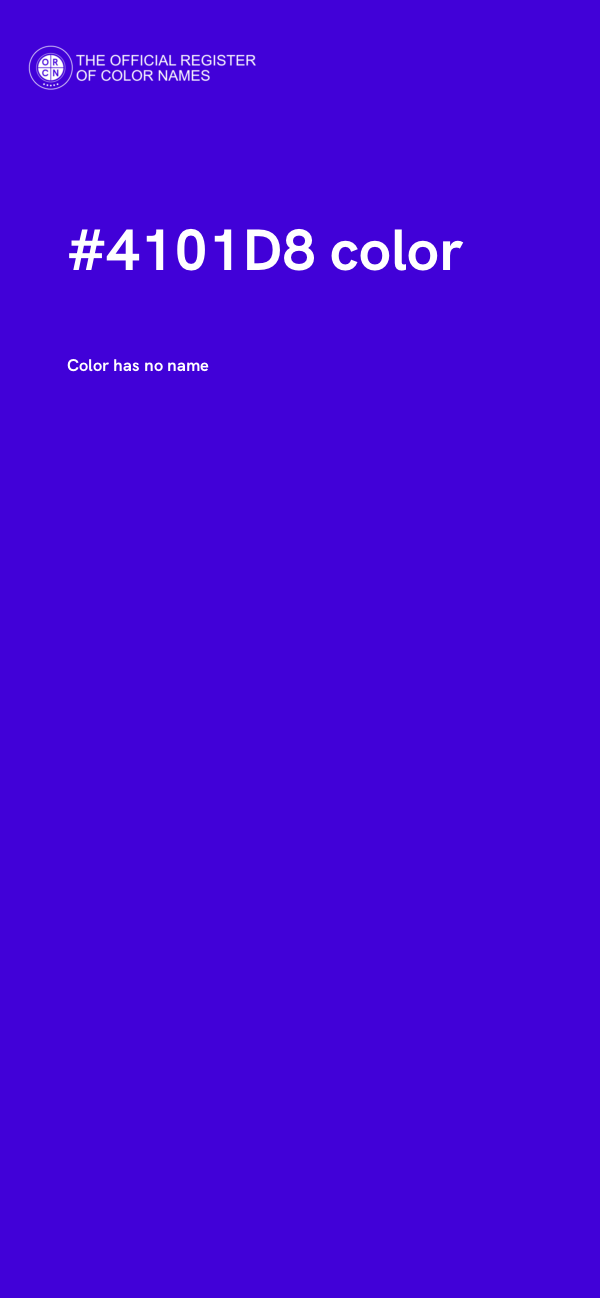 #4101D8 color image