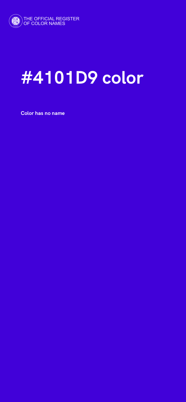 #4101D9 color image