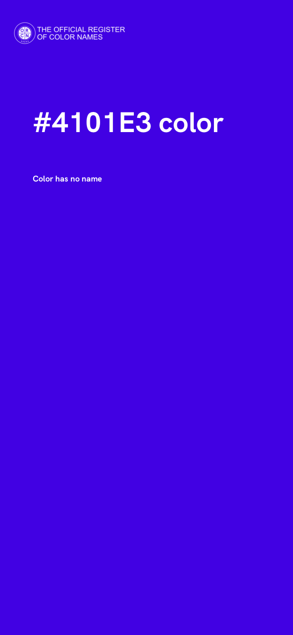 #4101E3 color image