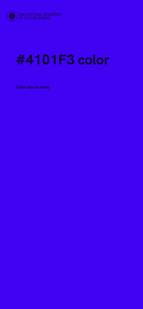 #4101F3 color image