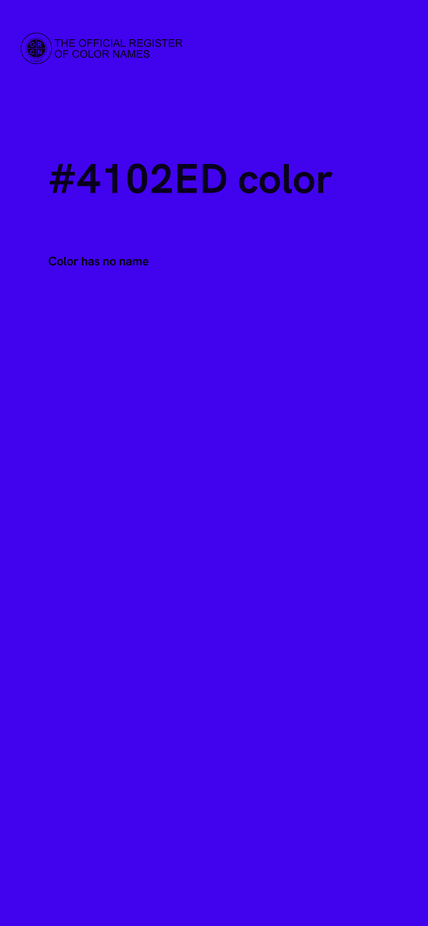 #4102ED color image
