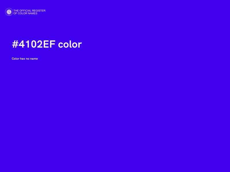 #4102EF color image