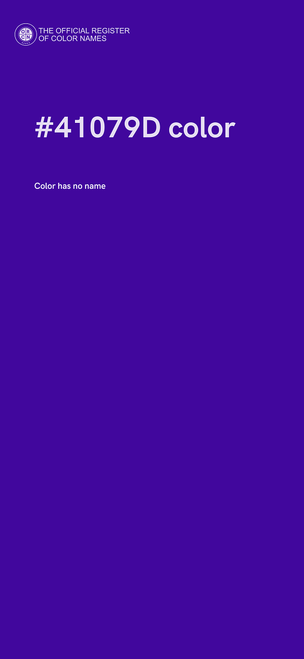 #41079D color image