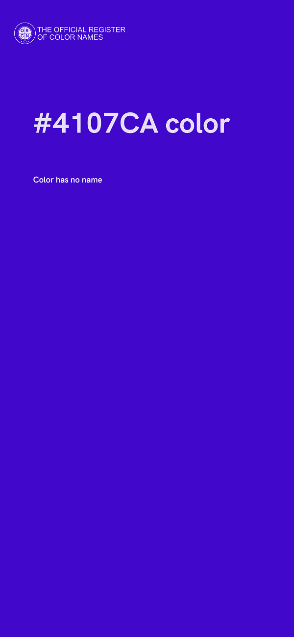 #4107CA color image