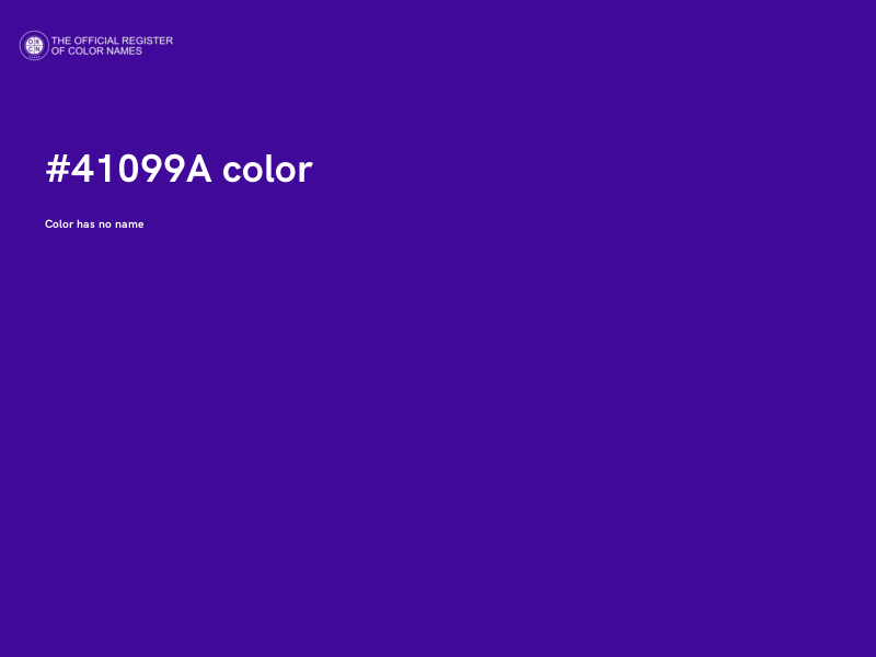 #41099A color image