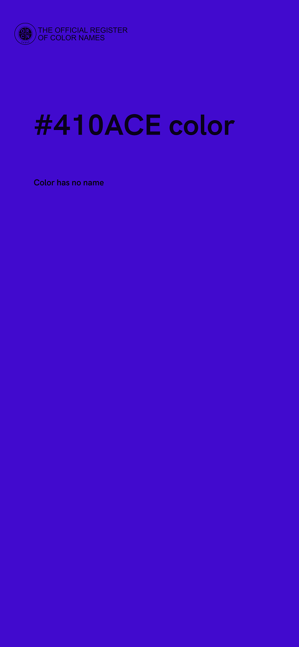 #410ACE color image