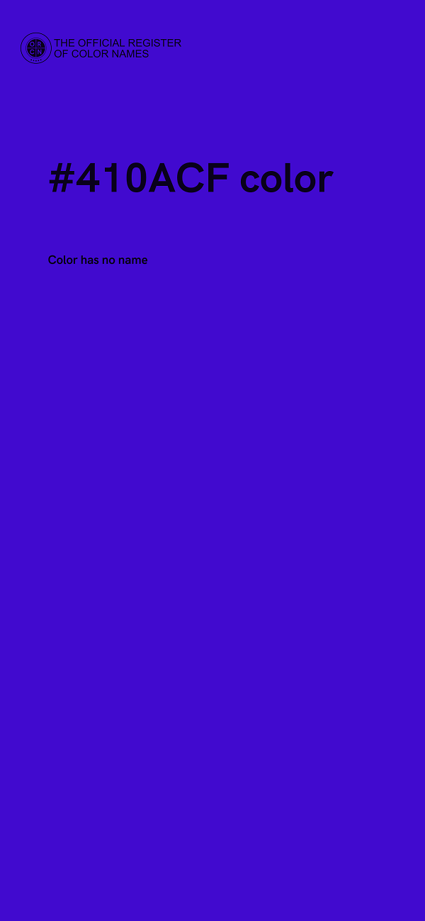 #410ACF color image