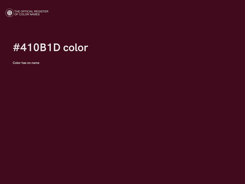 #410B1D color image