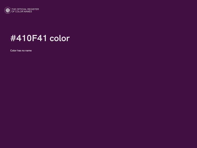 #410F41 color image