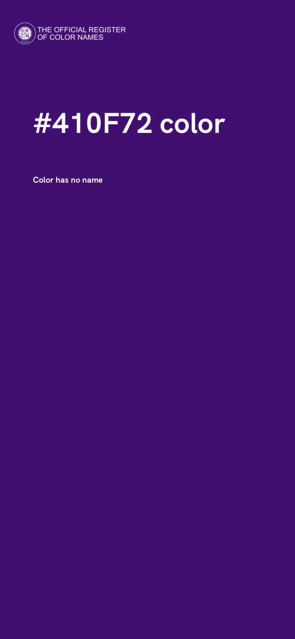 #410F72 color image