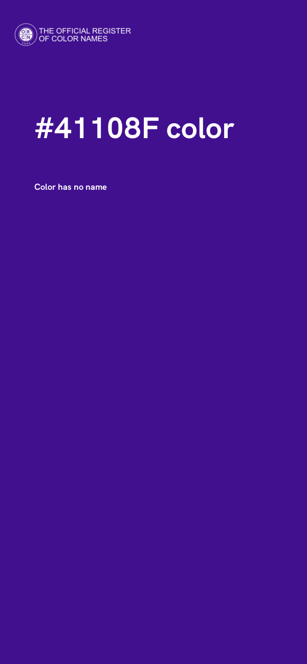 #41108F color image