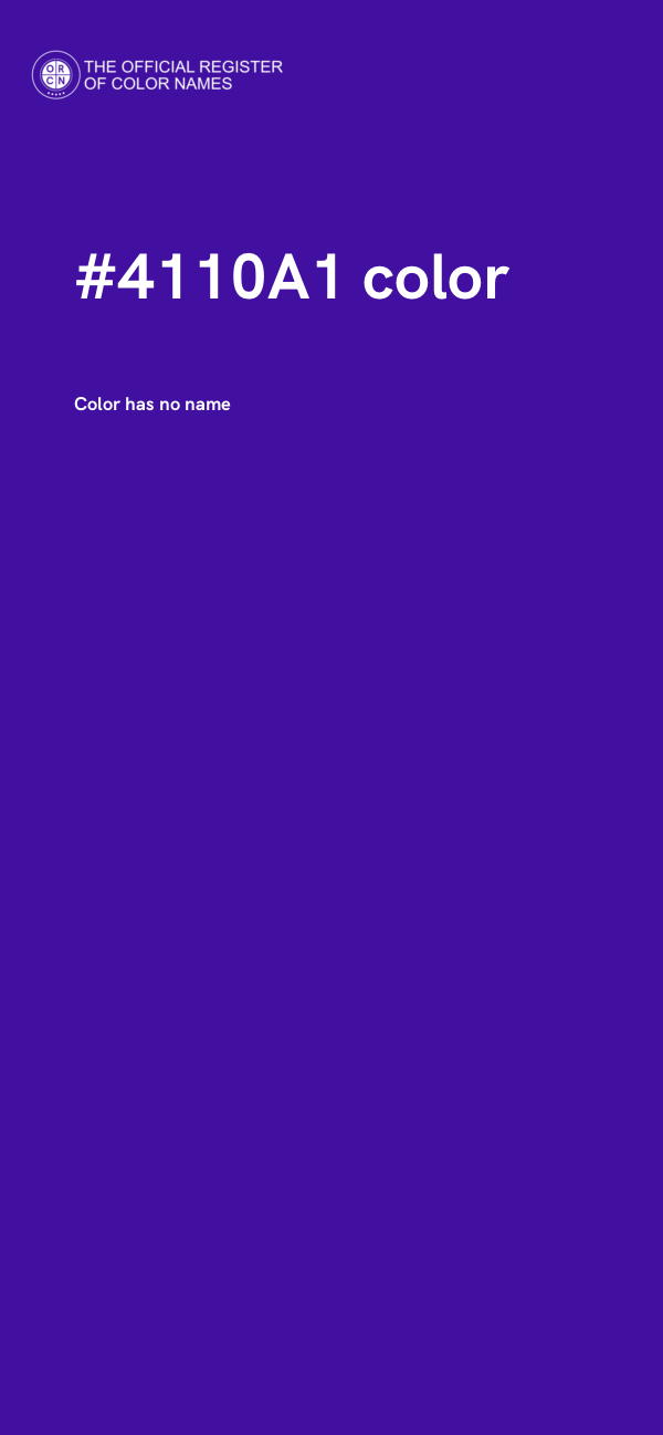 #4110A1 color image