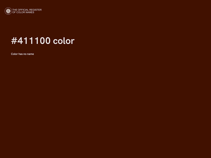 #411100 color image