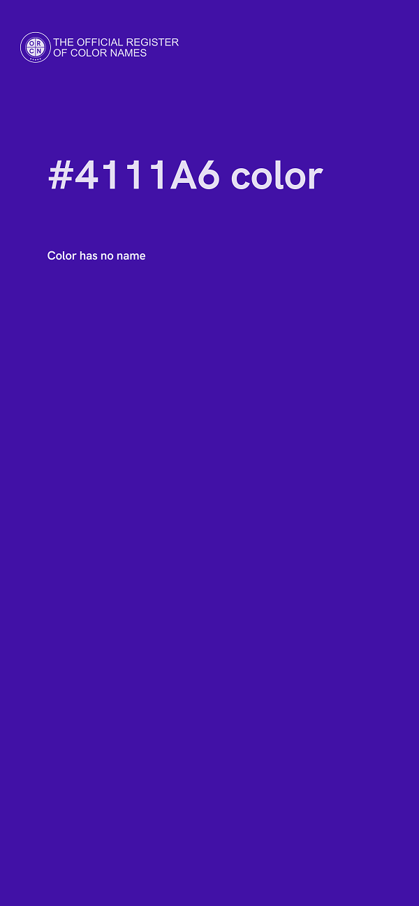 #4111A6 color image