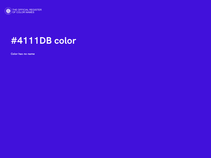 #4111DB color image